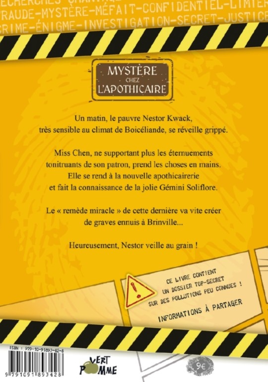 Mystère chez l'apothicaire
